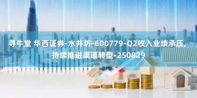 寻牛堂 华西证券-水井坊-600779-Q2收入业绩承压, 持续推进渠道转型-250829